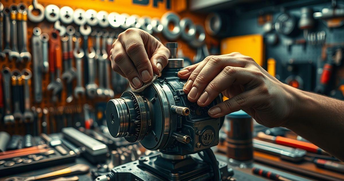 Manutenção de Motor de Passo Eficiente